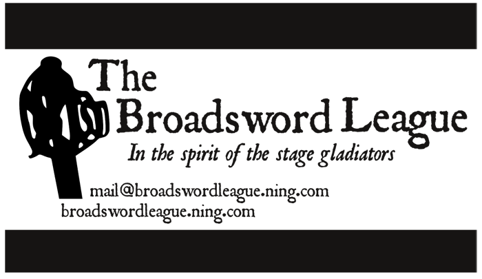 Business card design, Bradley L'Herrou, Broadsword League
